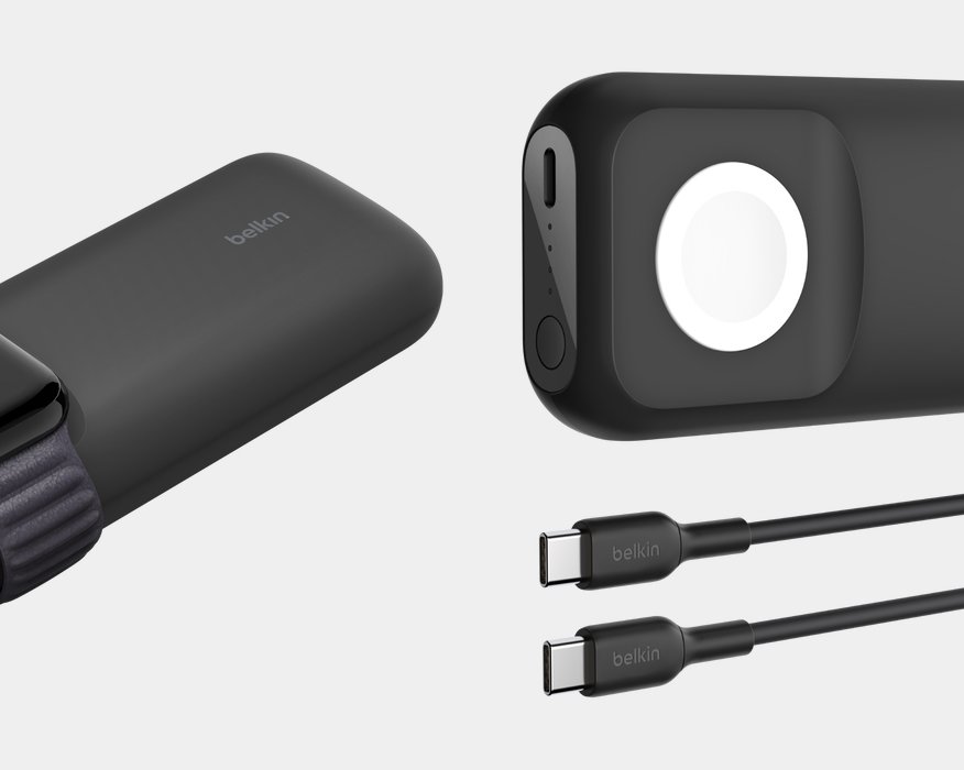 Belkin представила пауэрбанк с быстрой зарядкой Apple Watch