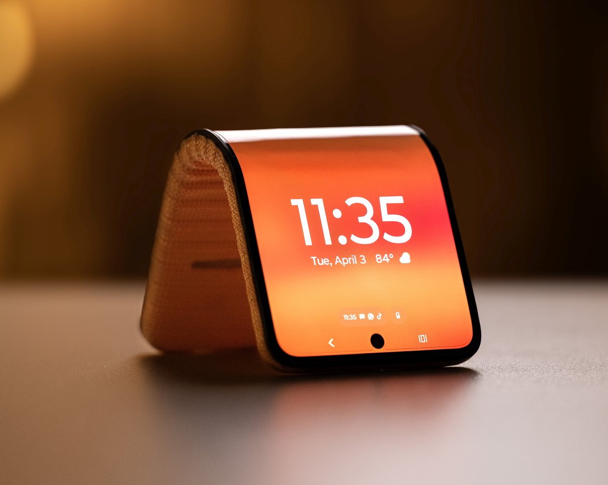 Motorola показала по-настоящему гибкий смартфон