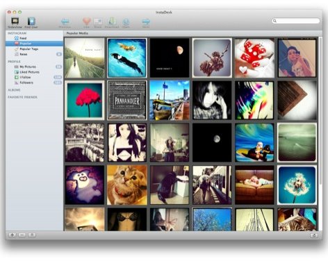 InstaDesk — удобный просмотр фотографий в Instagram*