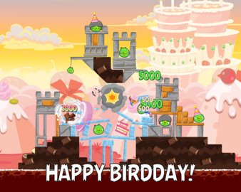 Angry Birds отметила третий День Рождения новой версией 3.0