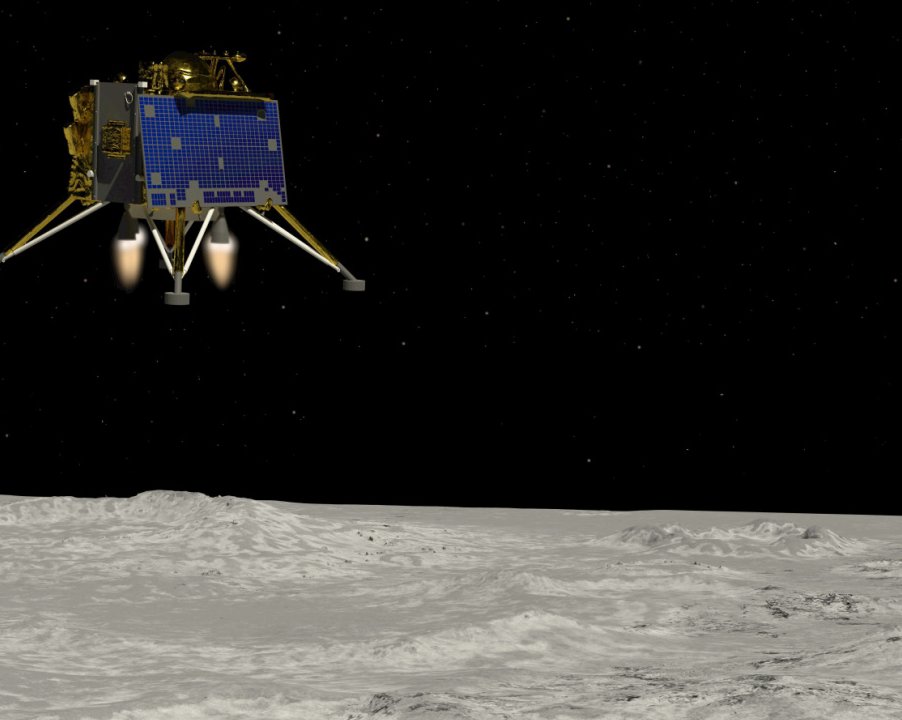 Индийская станция Chandrayaan‑3 прислала фото с орбиты Луны
