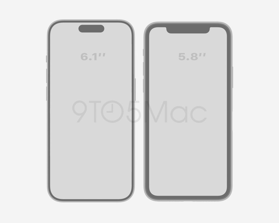 Рекордно тонкие рамки iPhone 15 Pro показали на рендерах